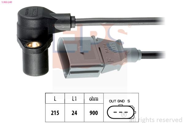 Sensor, crankshaft pulse EPS 1.953.241