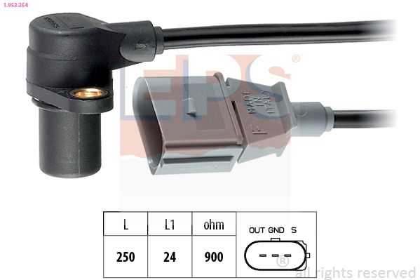 Sensor, crankshaft pulse EPS 1.953.254