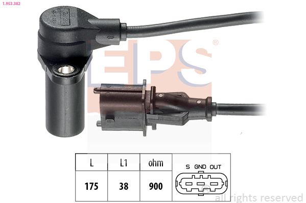 Sensor, crankshaft pulse EPS 1.953.382