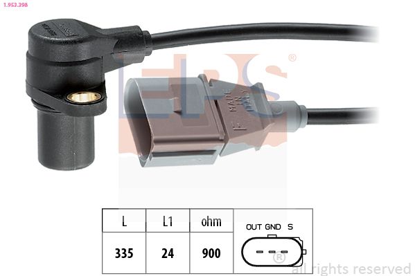 Sensor, crankshaft pulse EPS 1.953.398