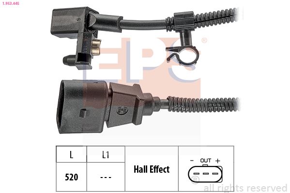 Sensor, crankshaft pulse EPS 1.953.445