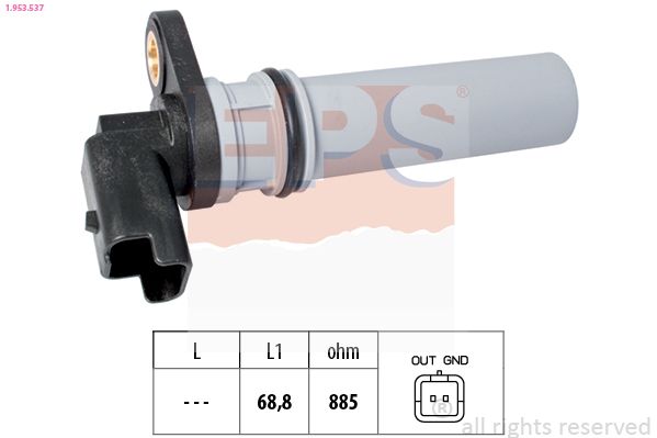 Jutiklis, aps./min. EPS 1.953.537
