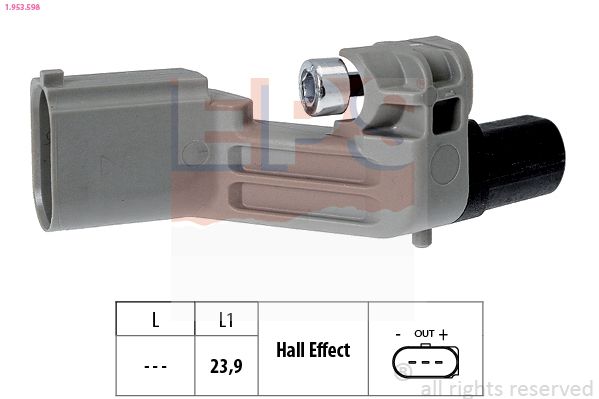 Sensor, crankshaft pulse EPS 1.953.598