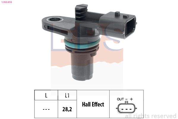 Sensor, crankshaft pulse EPS 1.953.616