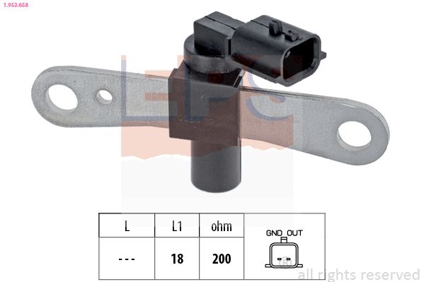 Sensor, crankshaft pulse EPS 1.953.658