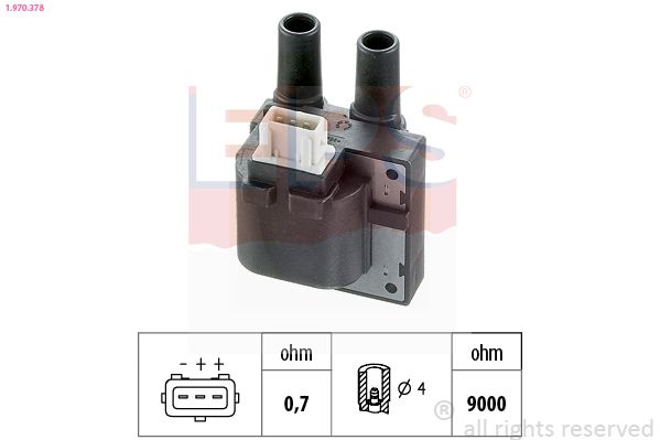 Ignition Coil EPS 1.970.378