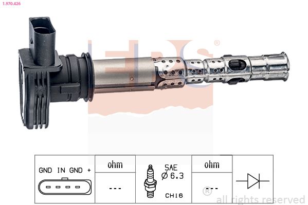 Ignition Coil EPS 1.970.426