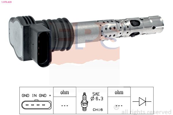 Ignition Coil EPS 1.970.429