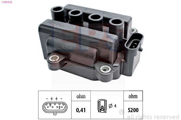 Ignition Coil EPS 1.970.518