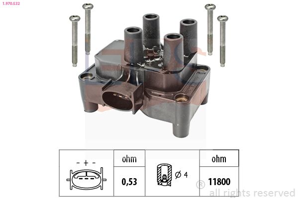 Ignition Coil EPS 1.970.532