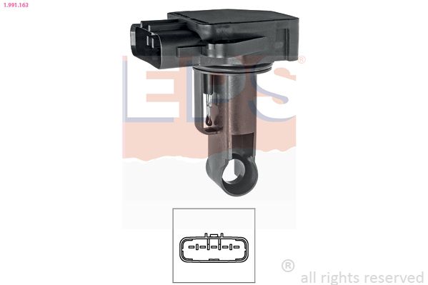 Mass Air Flow Sensor EPS 1.991.163