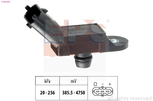 Air Pressure Sensor, altitude adaption EPS 1.993.055