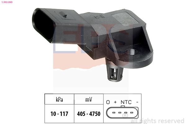 Air Pressure Sensor, altitude adaption EPS 1.993.090