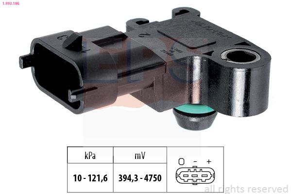 Air Pressure Sensor, altitude adaption EPS 1.993.195