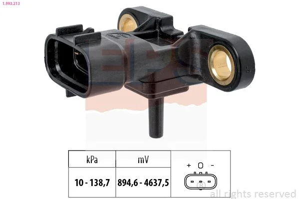 Air Pressure Sensor, altitude adaption EPS 1.993.213