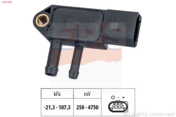 Sensor, exhaust pressure EPS 1.993.266