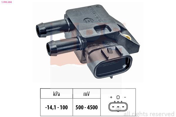 Air Pressure Sensor, altitude adaption EPS 1.993.284