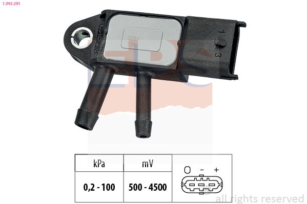 Air Pressure Sensor, altitude adaption EPS 1.993.291