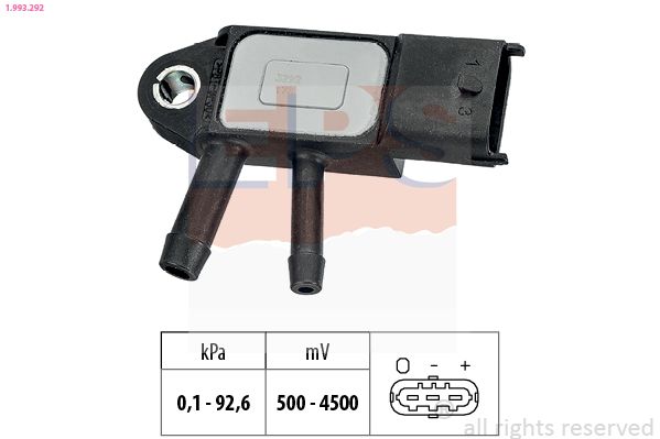 Air Pressure Sensor, altitude adaption EPS 1.993.292