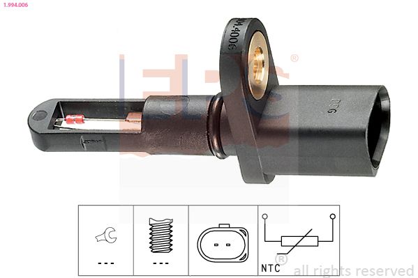 Sensor, intake air temperature EPS 1.994.006