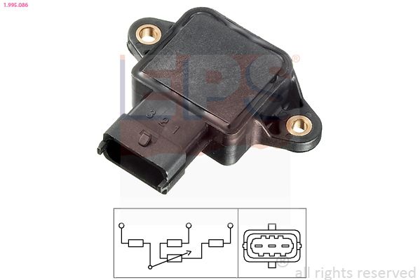 Sensor, throttle position EPS 1.995.086