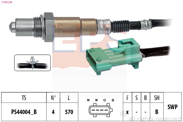 Lambda Sensor EPS 1.998.246