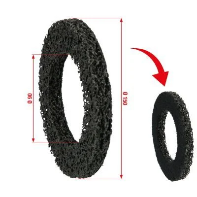 Cleaning Disc, cleaning kit (wheel hub) KS TOOLS 100.5077