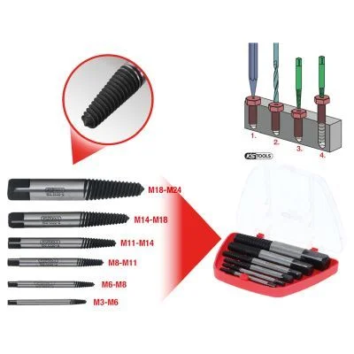 Veržlių išsuktuvas KS TOOLS 150.1330