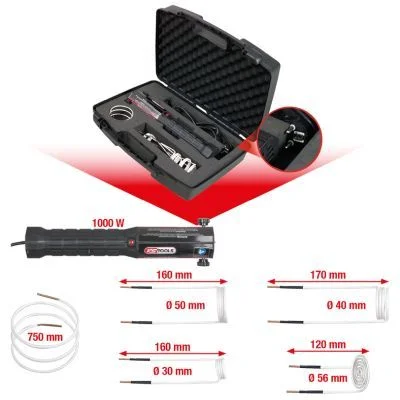 Indukcinės šilumos pistoletų rinkinys KS TOOLS 500.8480