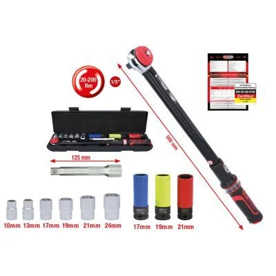 Sukimo momento raktų rinkinys KS TOOLS 516.2400
