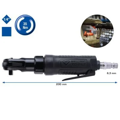 Terkšlinis veržliaraktis (pneumatinis) KS TOOLS BT160601