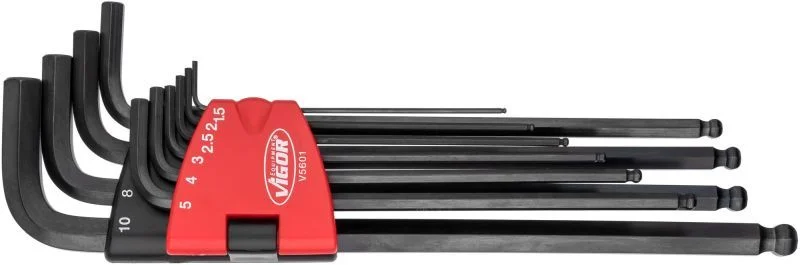 Kampinių atsuktuvų rinkinys VIGOR V5601
