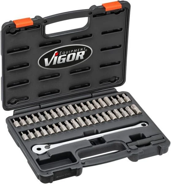 Suktuvo antgalių rinkinys vigor V7784