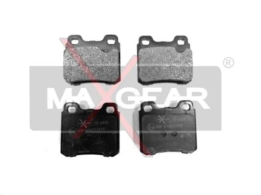 Stabdžių trinkelių rinkinys, diskinis stabdys MAXGEAR 19-0405