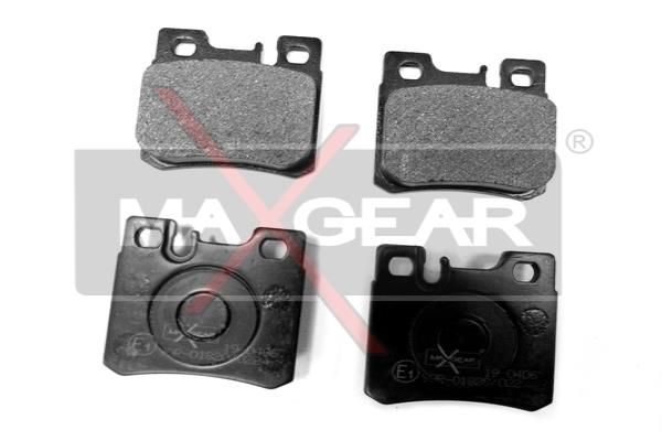 Brake Pad Set, disc brake MAXGEAR 19-0406