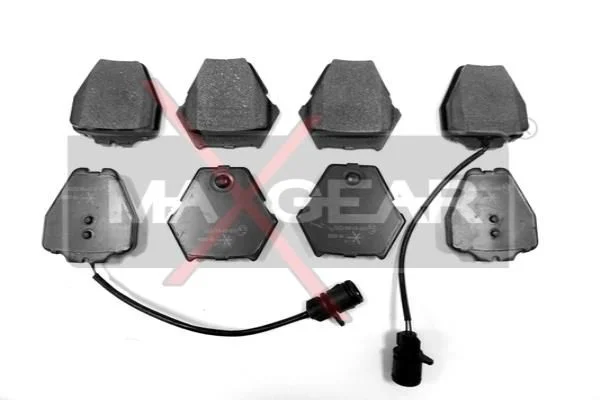 Brake Pad Set, disc brake MAXGEAR 19-0409