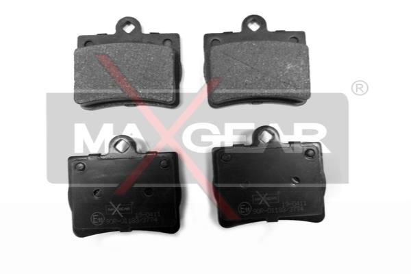 Brake Pad Set, disc brake MAXGEAR 19-0411