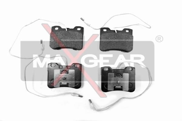 Brake Pad Set, disc brake MAXGEAR 19-0417