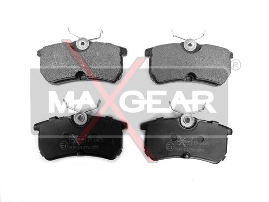 Комплект гальмівних накладок, дискове гальмо MAXGEAR 19-0425