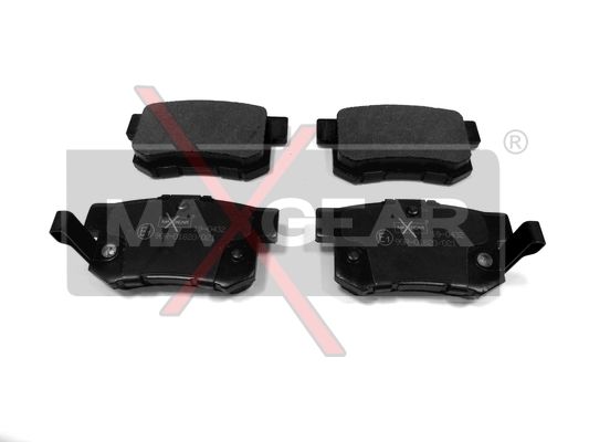 Комплект гальмівних накладок, дискове гальмо MAXGEAR 19-0432