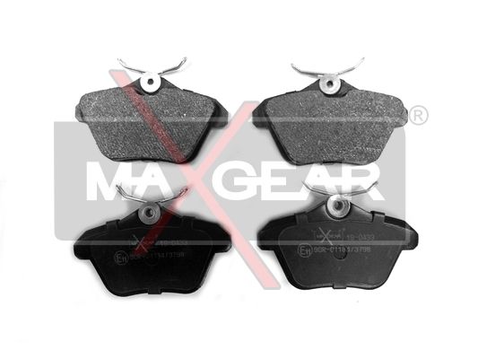 Brake Pad Set, disc brake MAXGEAR 19-0433