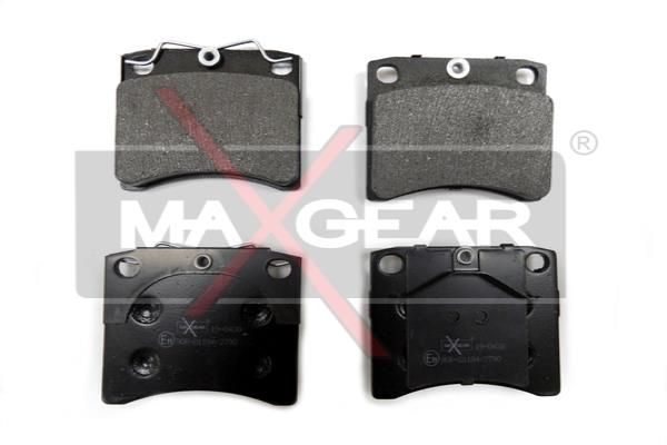 Комплект гальмівних накладок, дискове гальмо MAXGEAR 19-0438