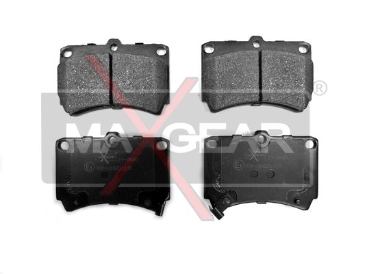 Brake Pad Set, disc brake MAXGEAR 19-0440