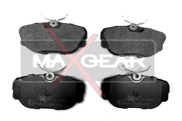 Комплект гальмівних накладок, дискове гальмо MAXGEAR 19-0441