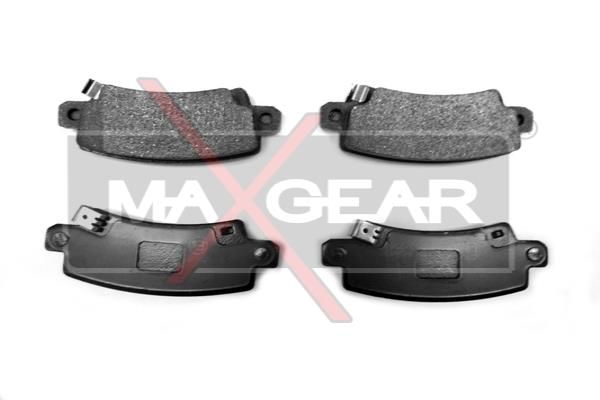 Комплект гальмівних накладок, дискове гальмо MAXGEAR 19-0449