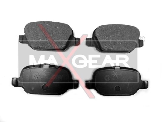 Комплект гальмівних накладок, дискове гальмо MAXGEAR 19-0453
