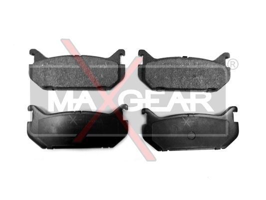 Комплект гальмівних накладок, дискове гальмо MAXGEAR 19-0460