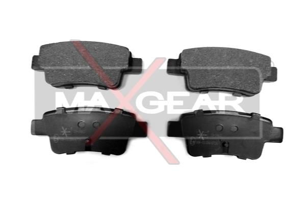 Комплект гальмівних накладок, дискове гальмо MAXGEAR 19-0463