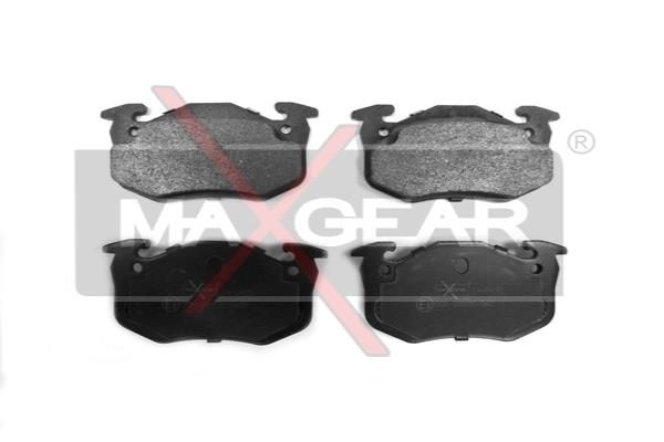 Комплект гальмівних накладок, дискове гальмо MAXGEAR 19-0473