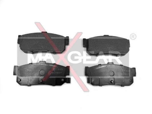 Brake Pad Set, disc brake MAXGEAR 19-0474